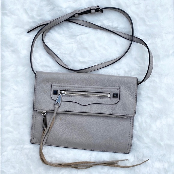 Rebecca Minkoff Regan clutch Regan crossbody gray - Picture 2 of 8